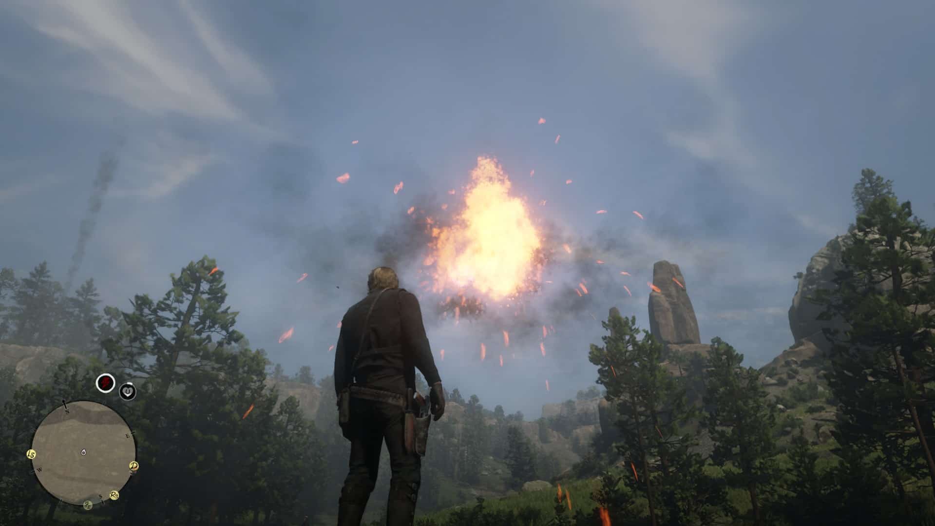 Pyrokinesis Power (Explosions) Red Dead Redemption 2 Mod