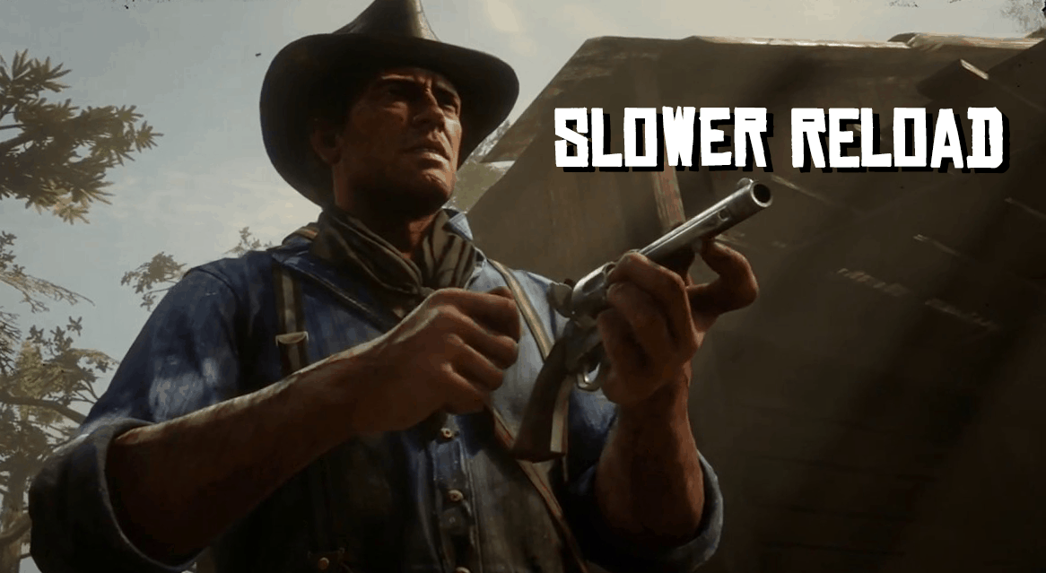 Slower Reload Red Dead Redemption 2 Mod