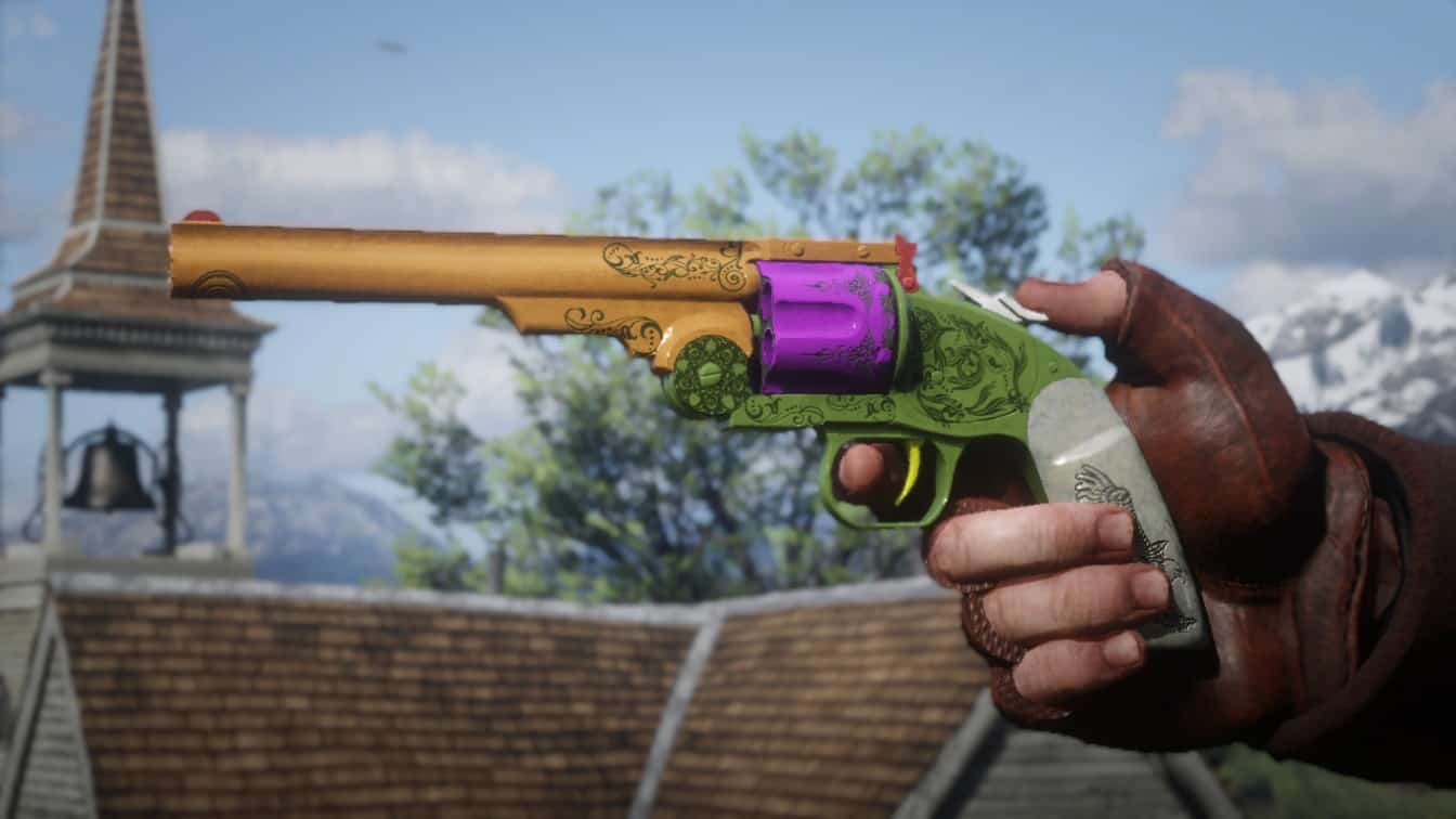 Colorful Guns Red Dead Redemption 2 Mod