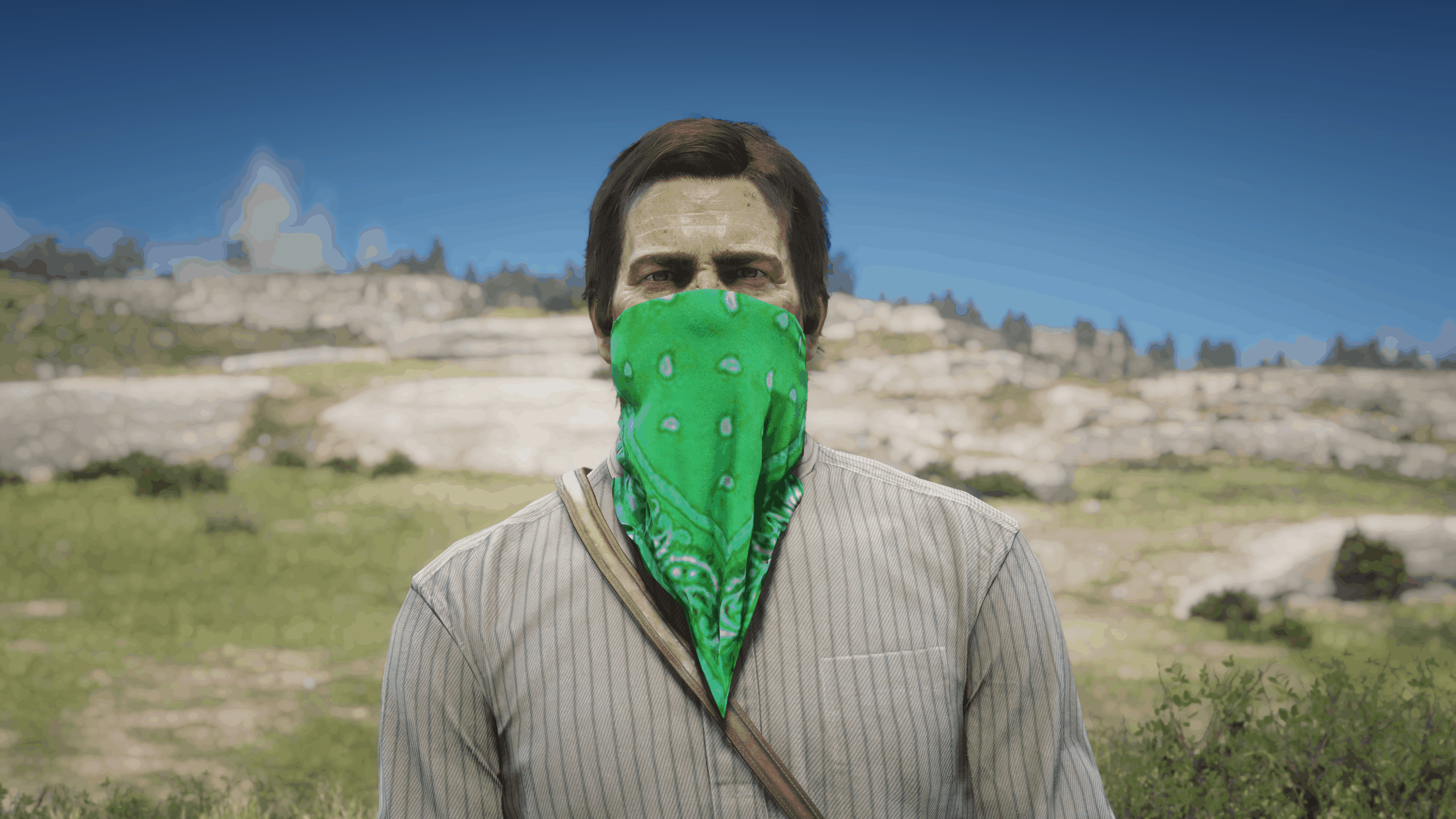 FS19 NPC Bandana Retexture (11) Red Dead Redemption 2 Mods RDR2 Mods