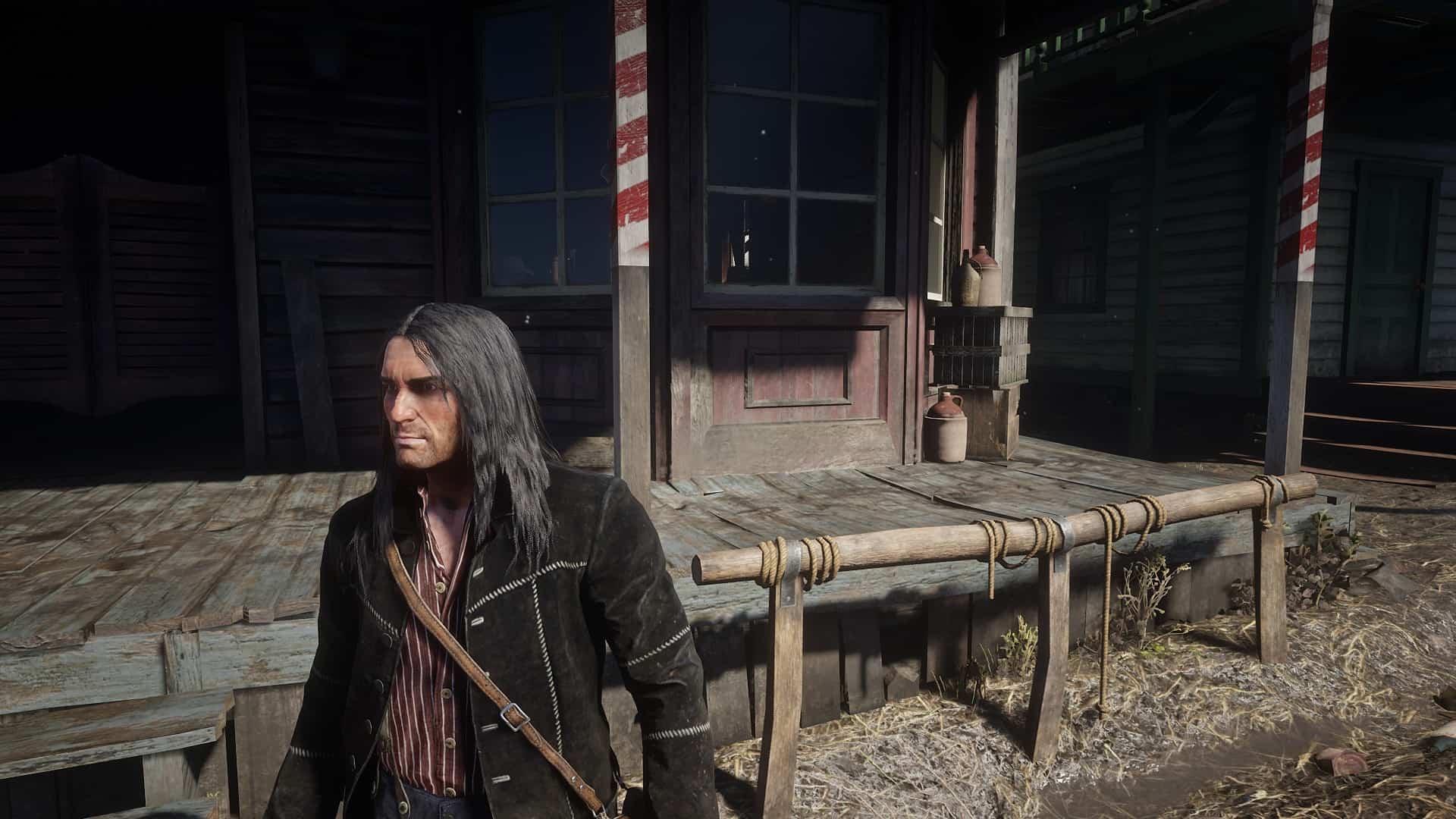 Long hairstyles Red Dead Redemption 2 Mod