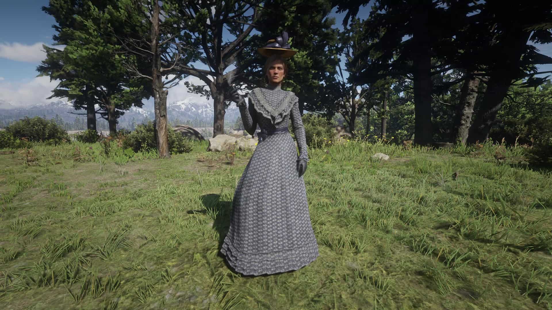 Sadie Adler in Abigail's Outfits Red Dead Redemption 2 Mod