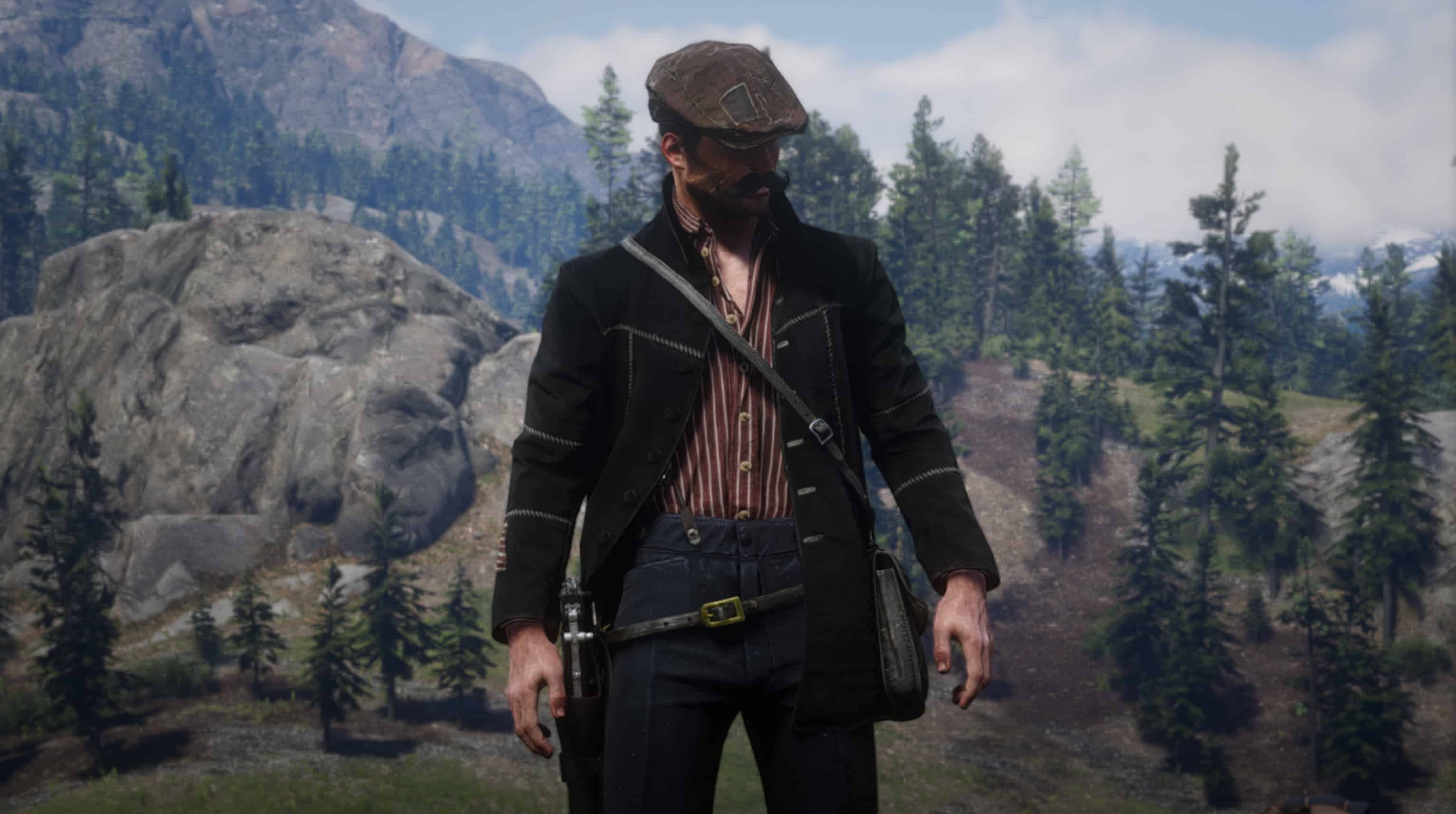 Clean Western Coat Red Dead Redemption 2 Mod