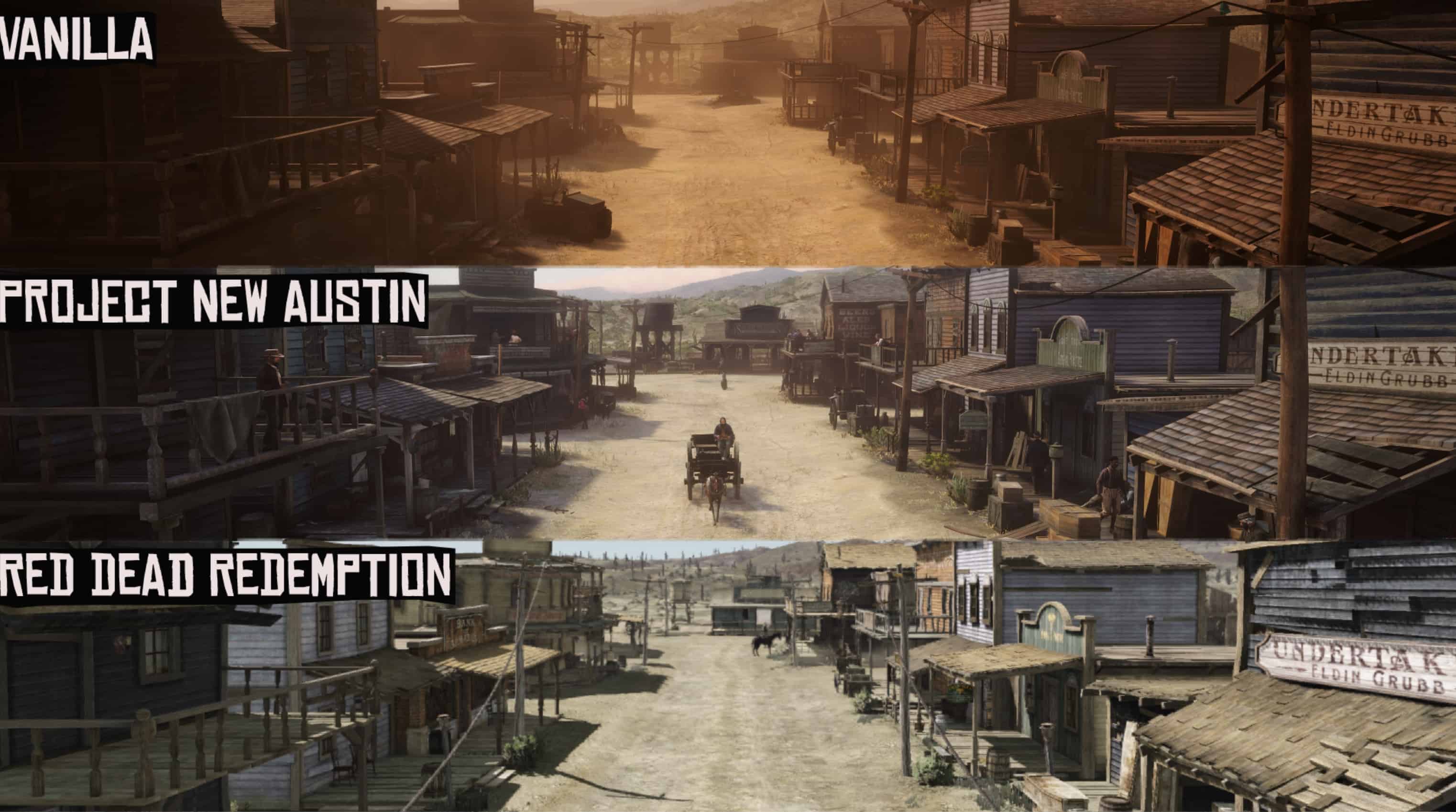 Project New Austin 1907 Classic Color Scheme and RDR1 Locations Red