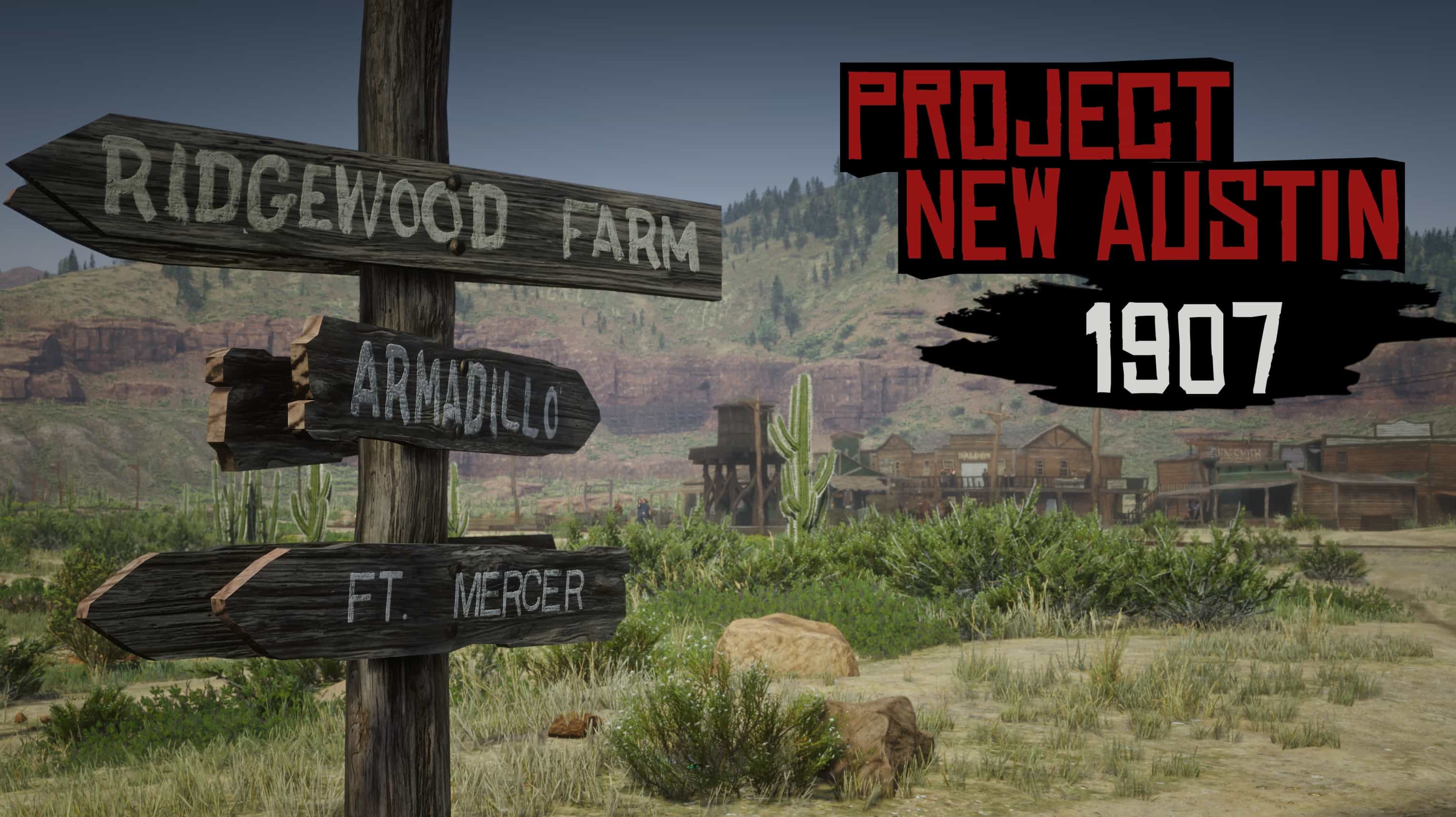 Project New Austin 1907 Classic Color Scheme and RDR1 Locations Red
