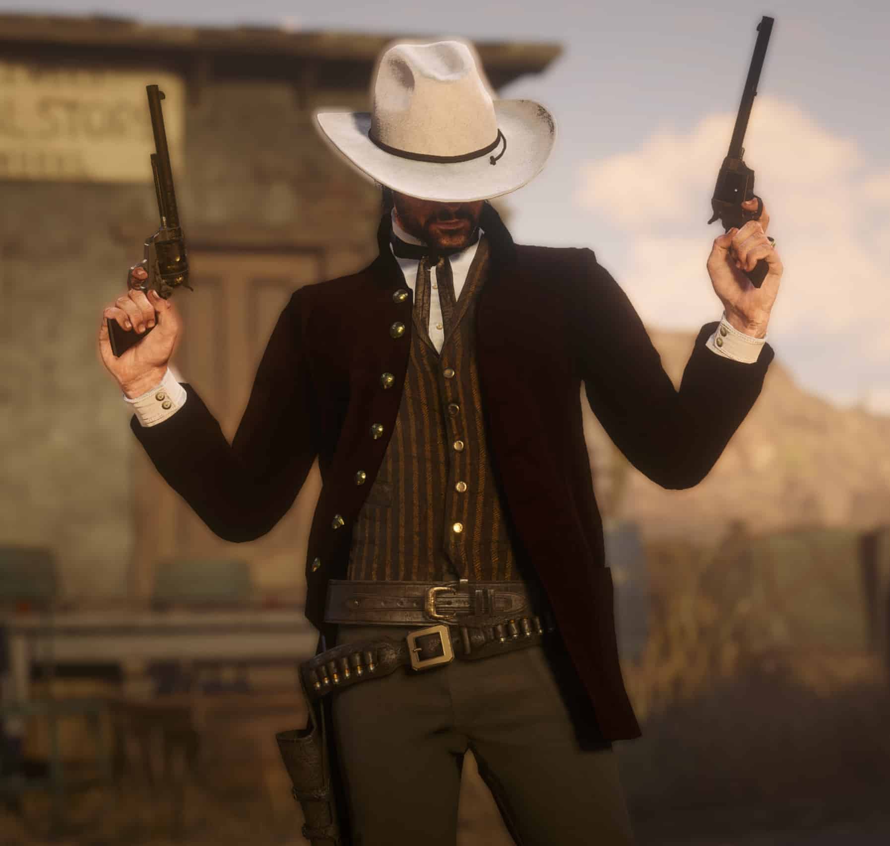 Custom Western Coat Red Dead Redemption 2 Mod