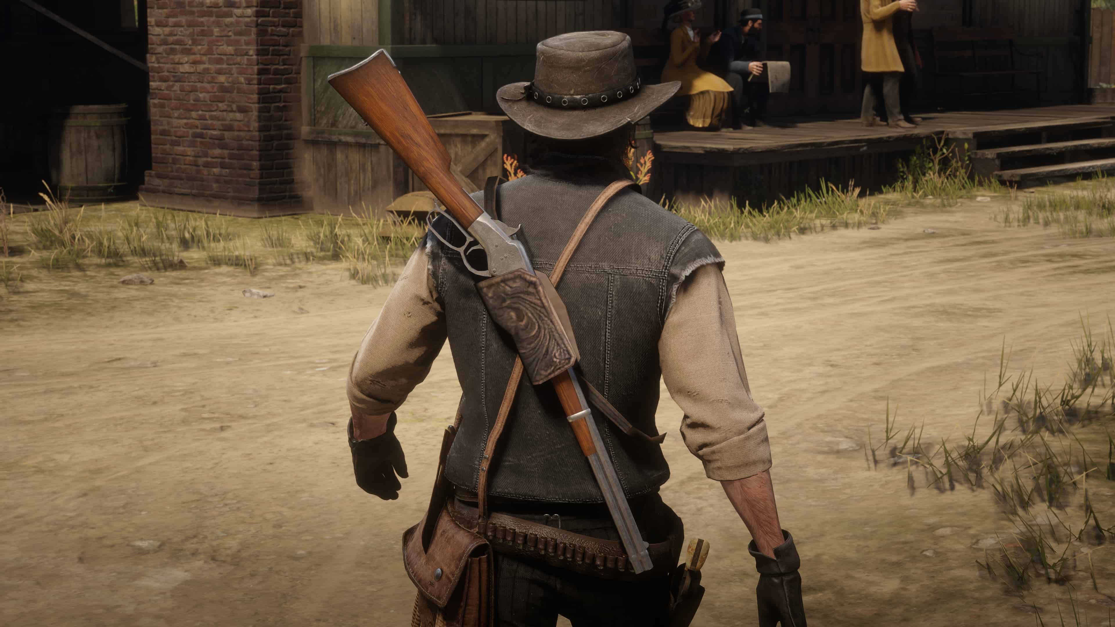 Rifle Holster Red Dead Redemption 2 Mod