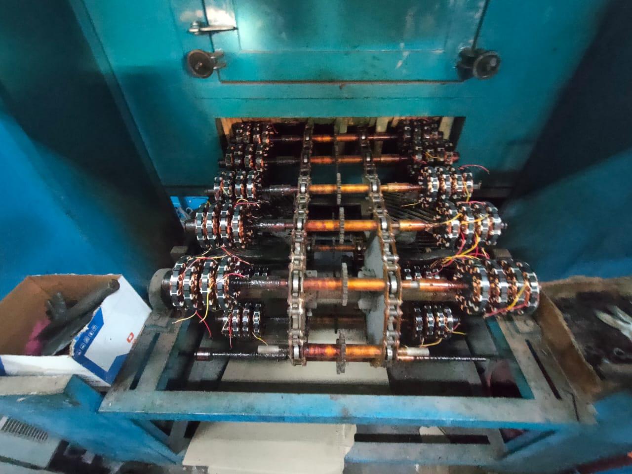 Use of varnish coating machine for motor stators coating RDR Taichi