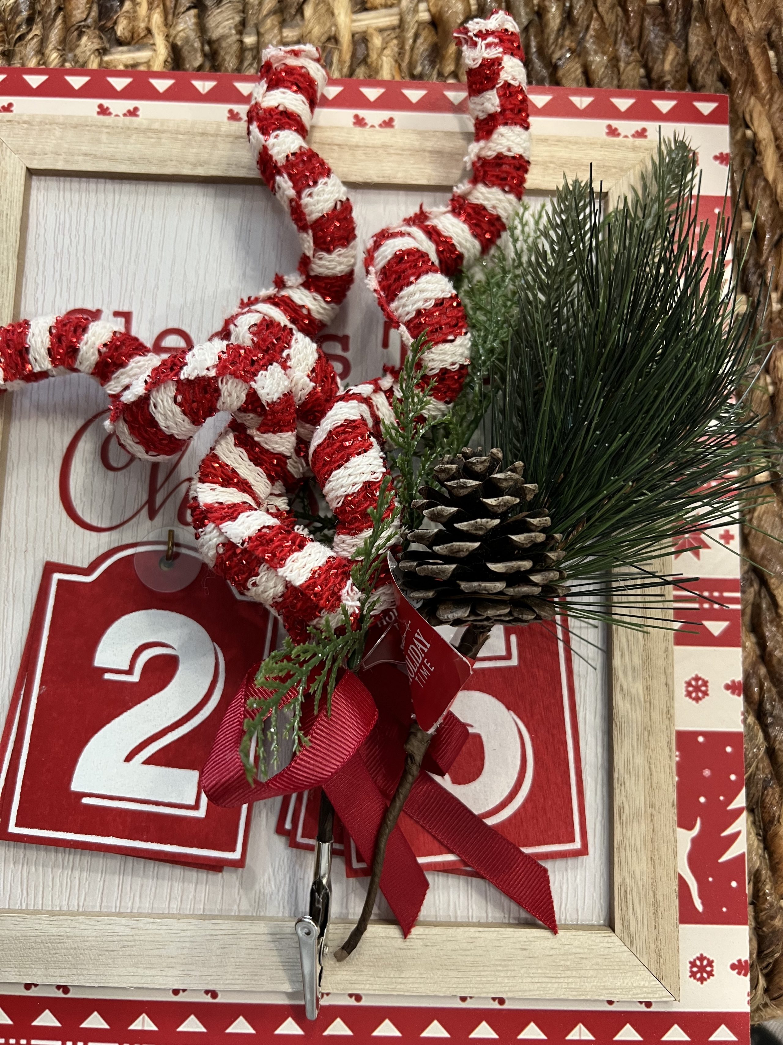 christmas countdown makeover ReFabbed