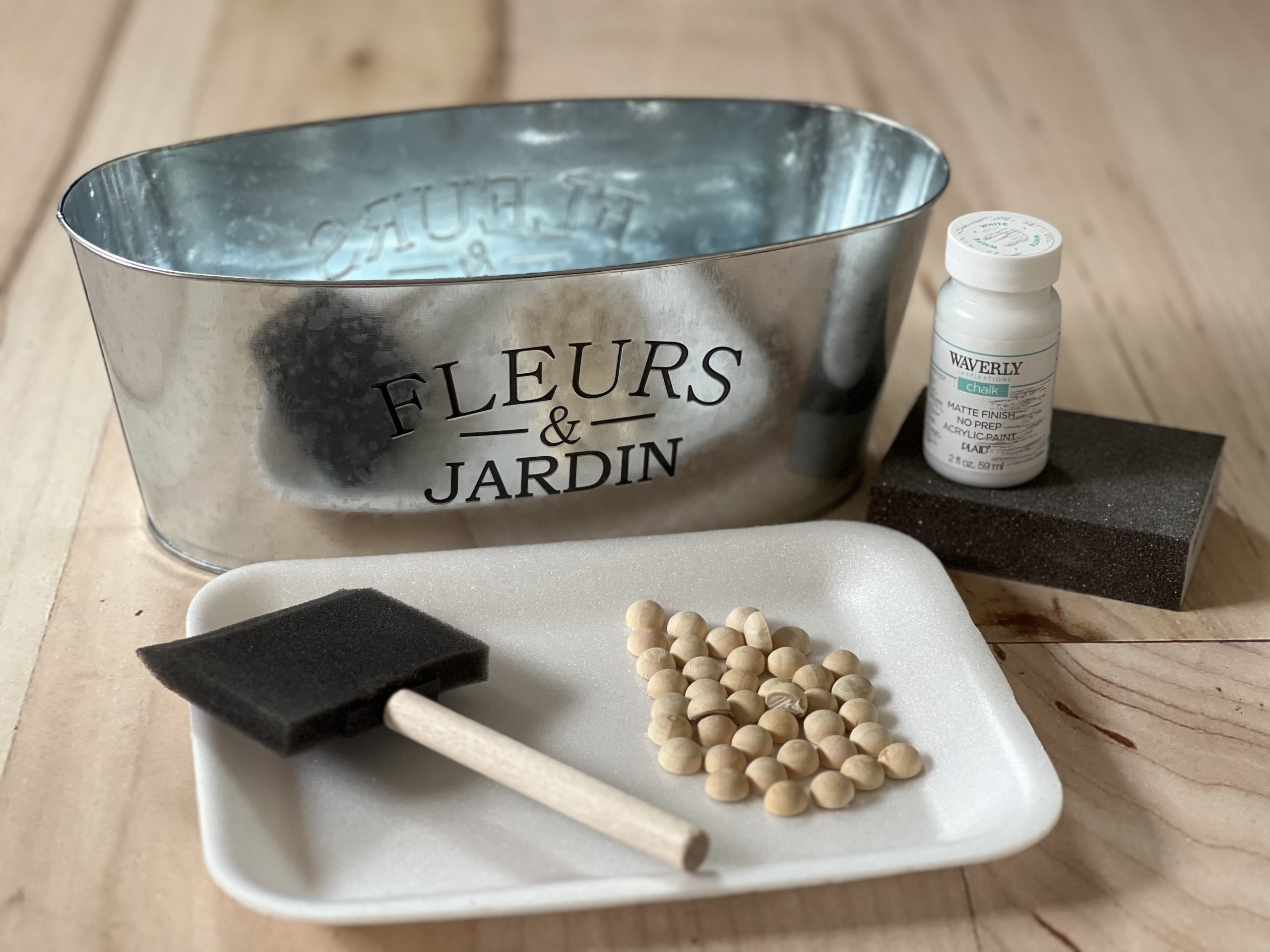 diy metal dollar tree planter ReFabbed