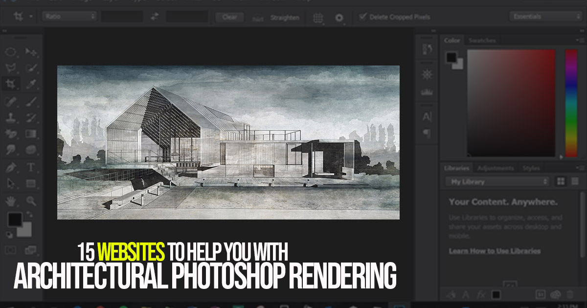 15 sites to help you with Architectural Rendering