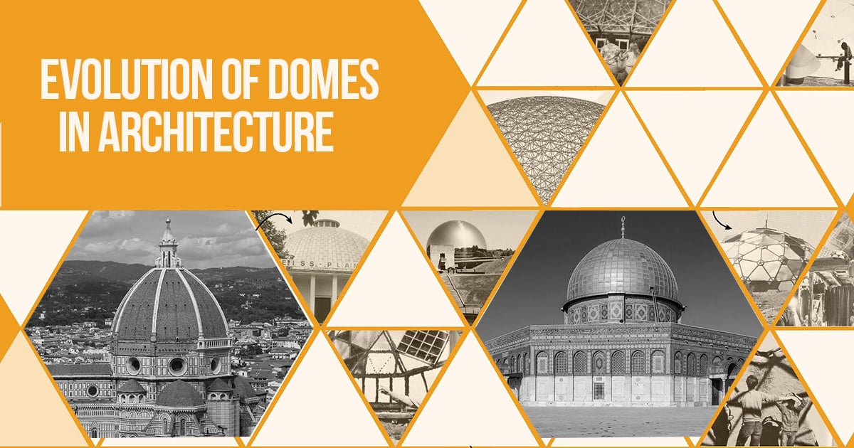 Evolution of Domes in architecture RTF Rethinking The Future
