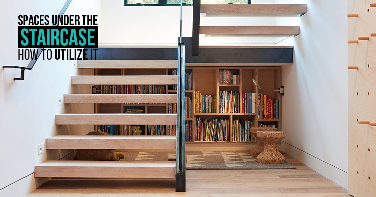 Spaces under the staircase How to utilize it RTF