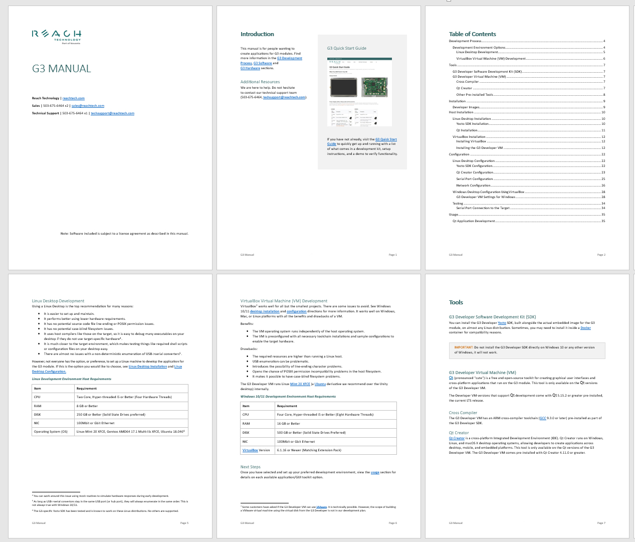 G3 Manual Reach Technology