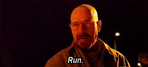 Run. Reaction GIFs