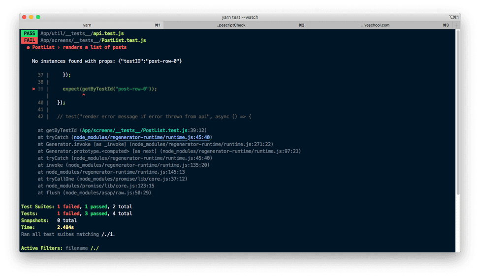 Component Testing with React Native Testing Library