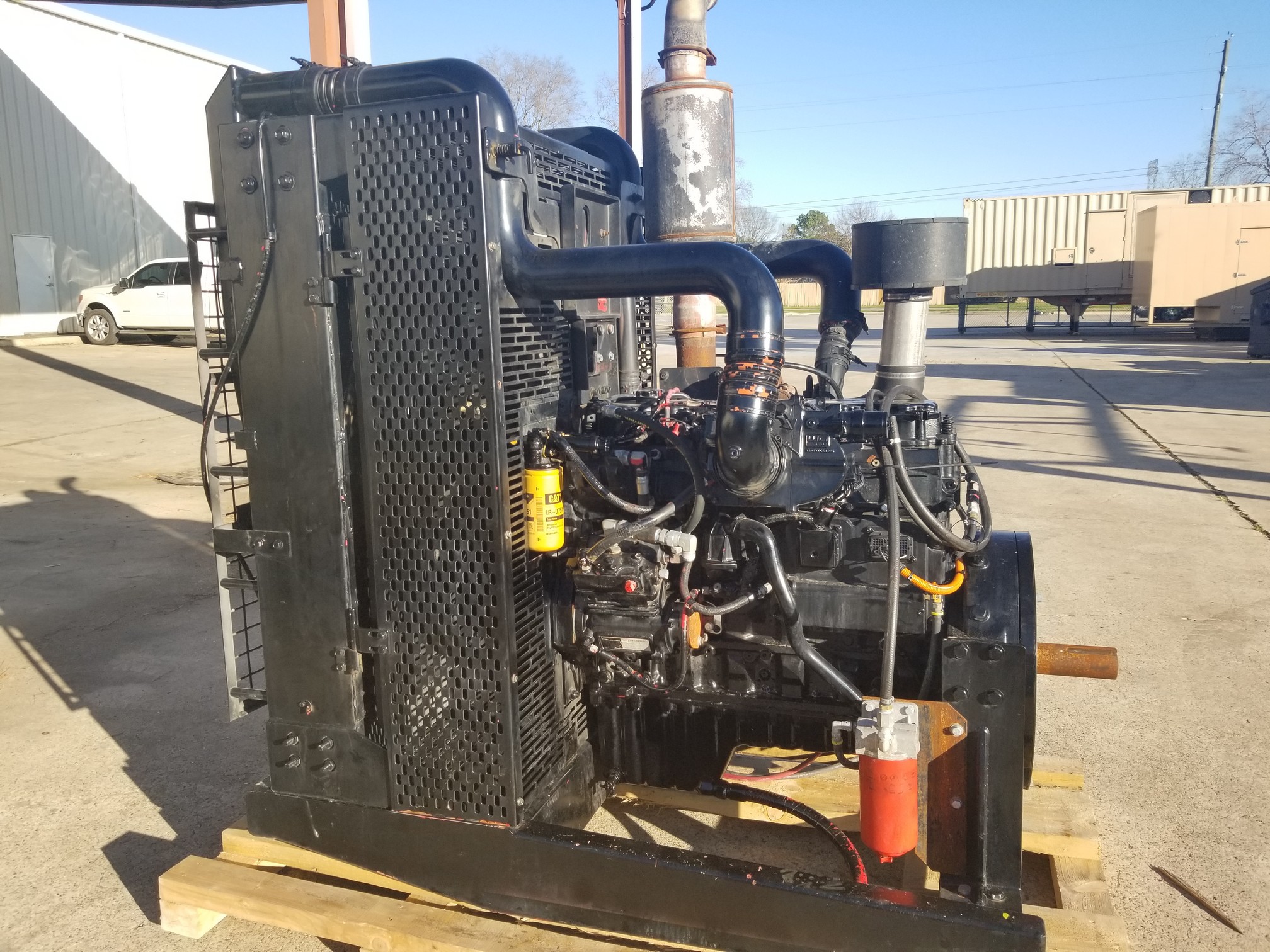 Used CAT C7 Industrial Engine ‣ React Power Solutions