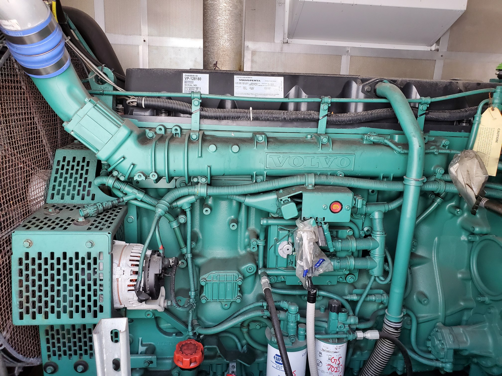Used Volvo 800kW Generator Set with BiFuel Kit