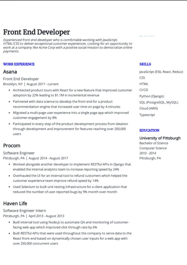 10+ Professional React Redux Resume Samples React Resumes 10+ Professional React Redux Resume Samples React Resumes