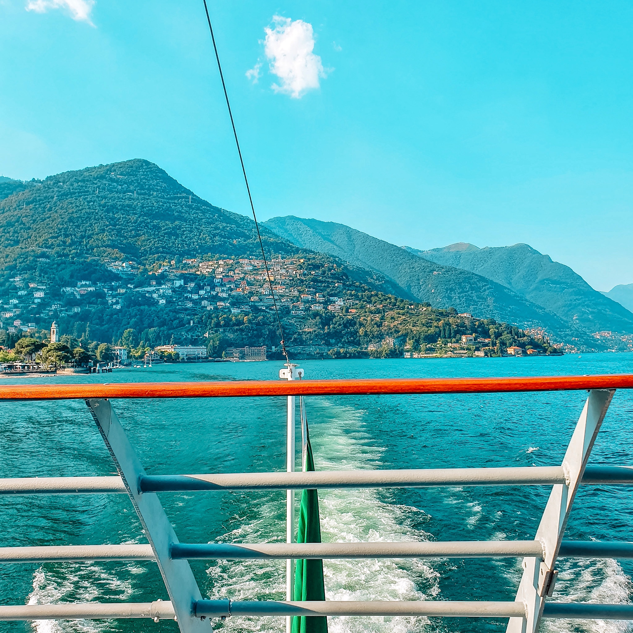 Boottocht naar Bellagio, Comomeer