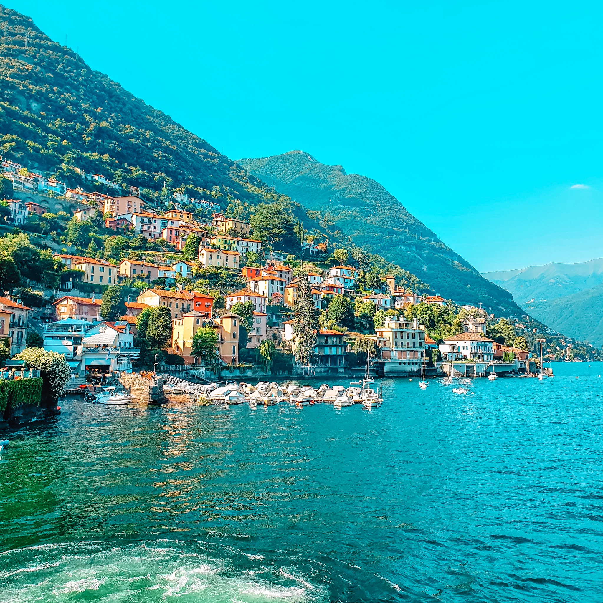 Bellagio, Comomeer in Italië