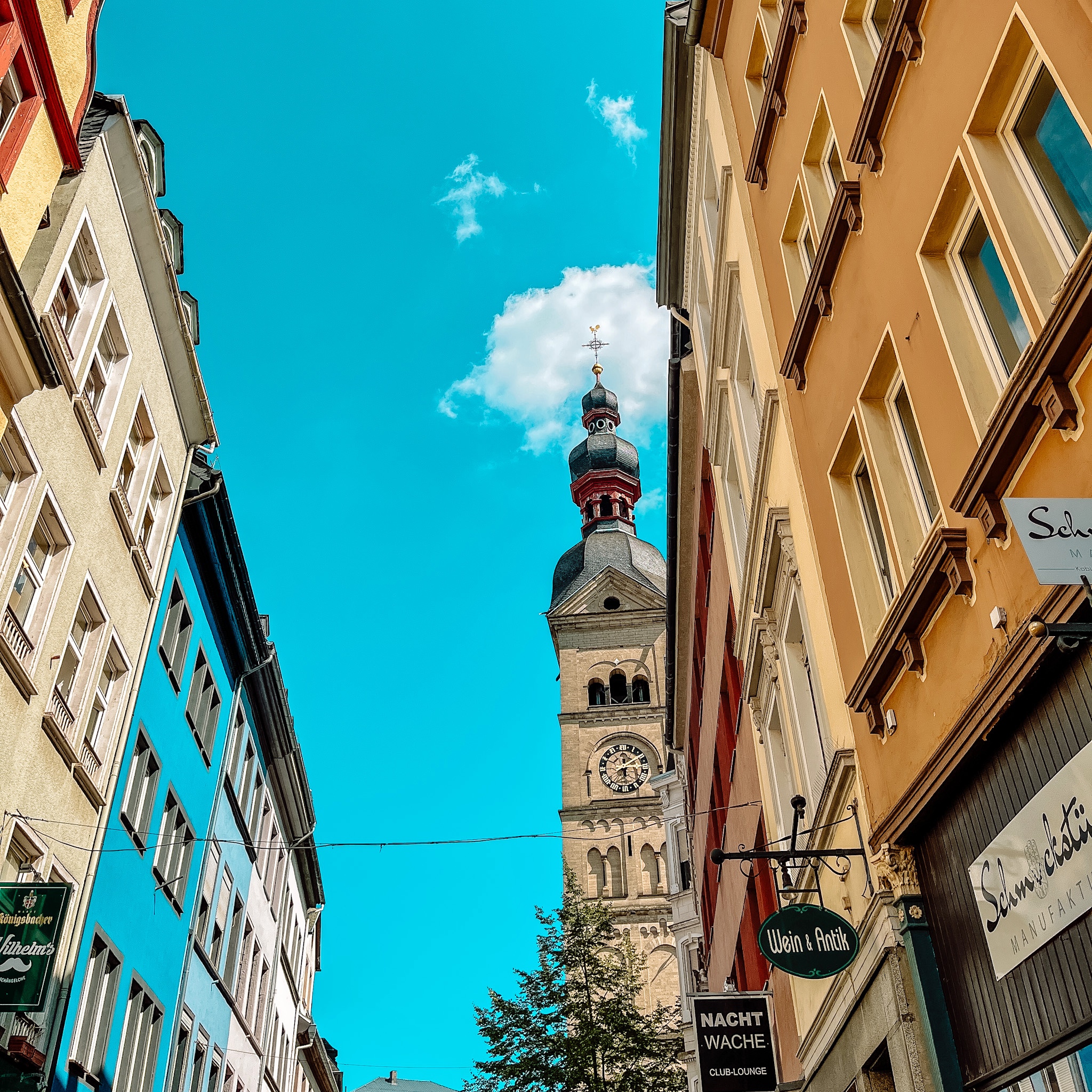 Binnenstad Koblenz, Duitsland