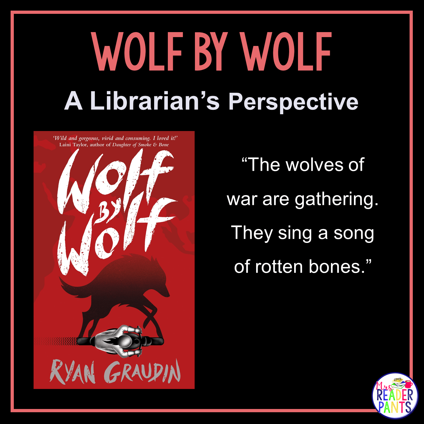 Wolf By Wolf A Librarian's Perspective Review Mrs. ReaderPants