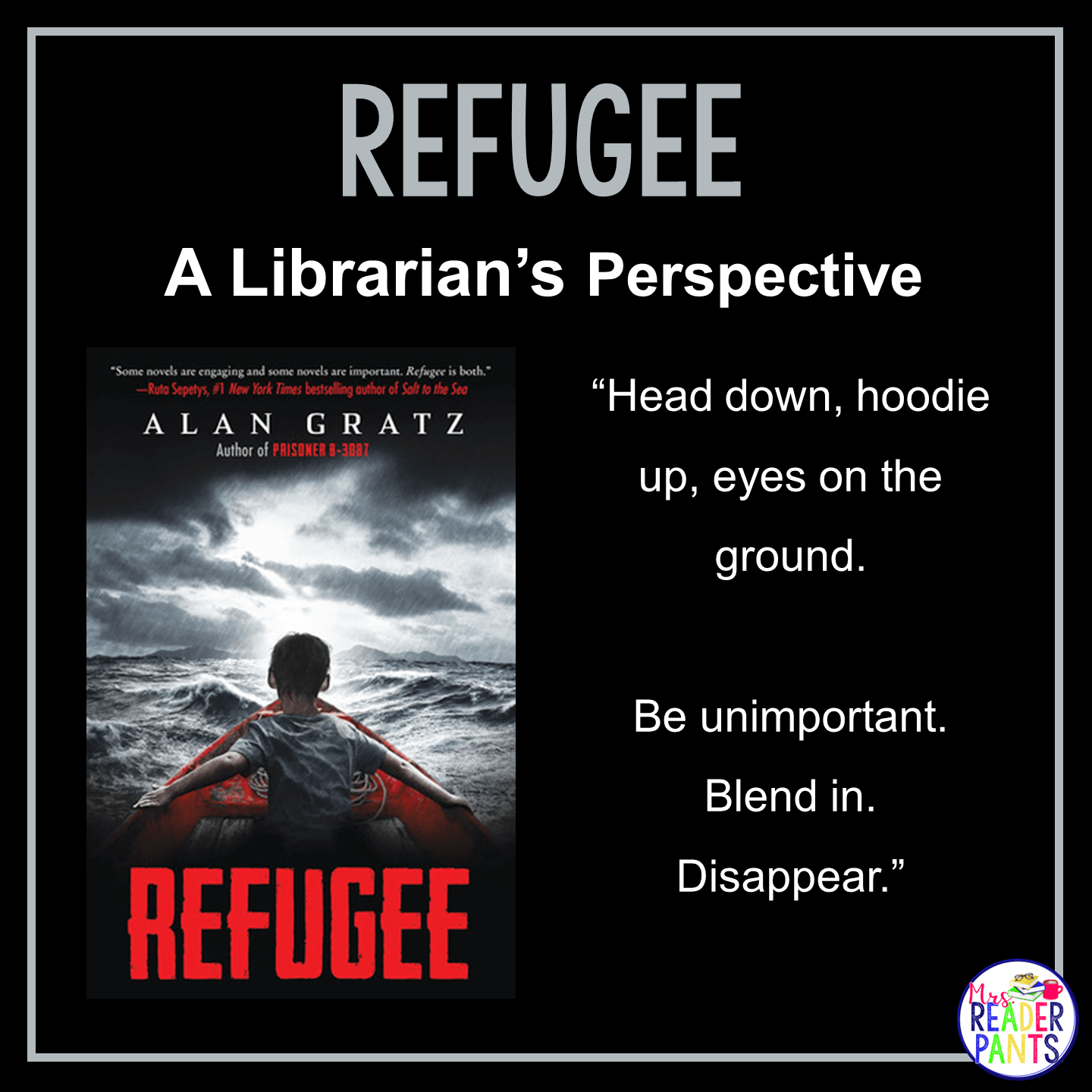 Refugee A Librarian's Perpsective Review Mrs. ReaderPants