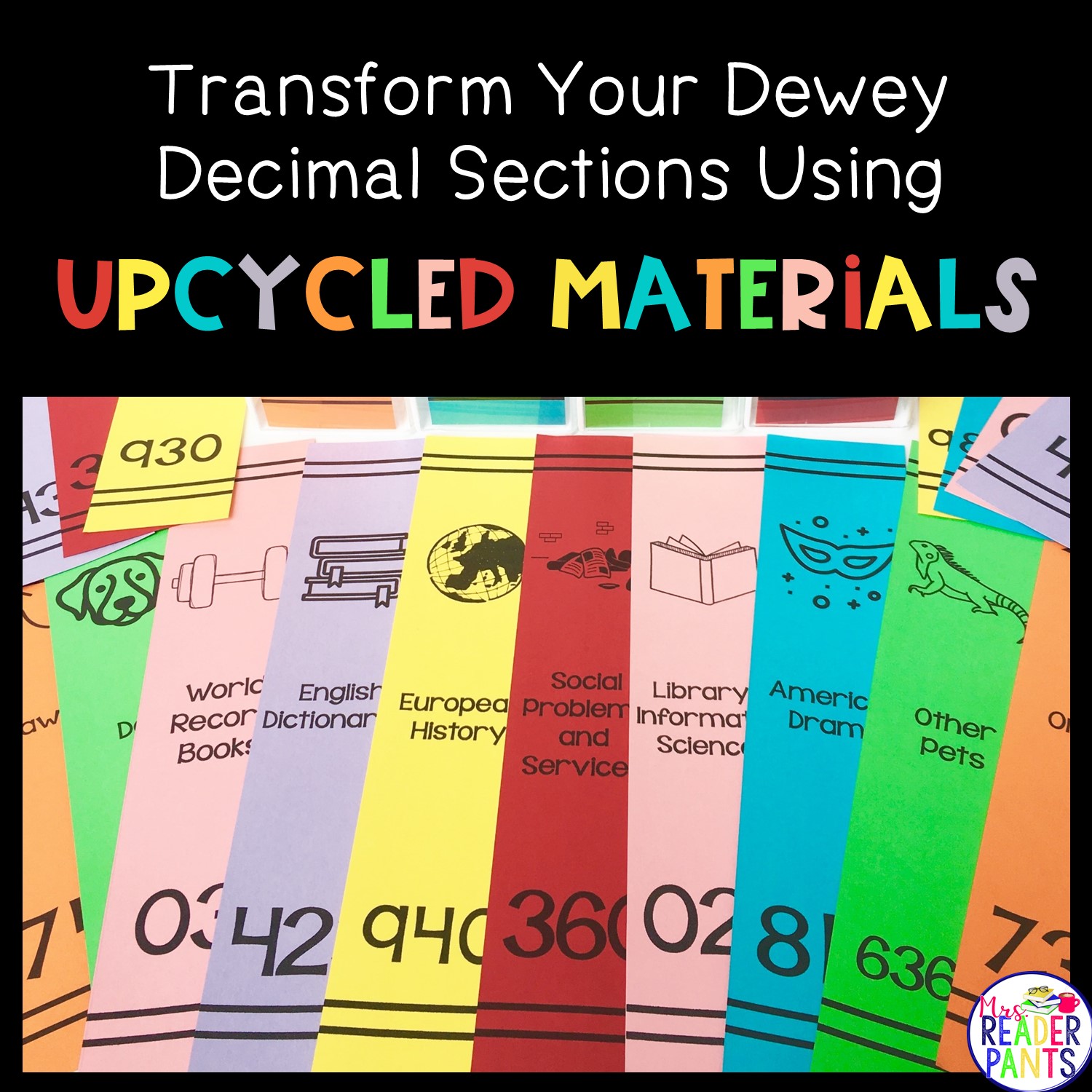 How to Create Your Own Dewey Decimal System Shelf Labels Mrs. ReaderPants