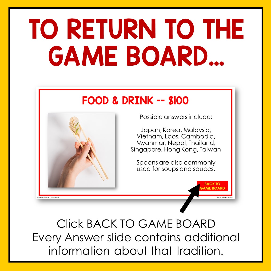 Chinese New Year Trivia Game Mrs Readerpants