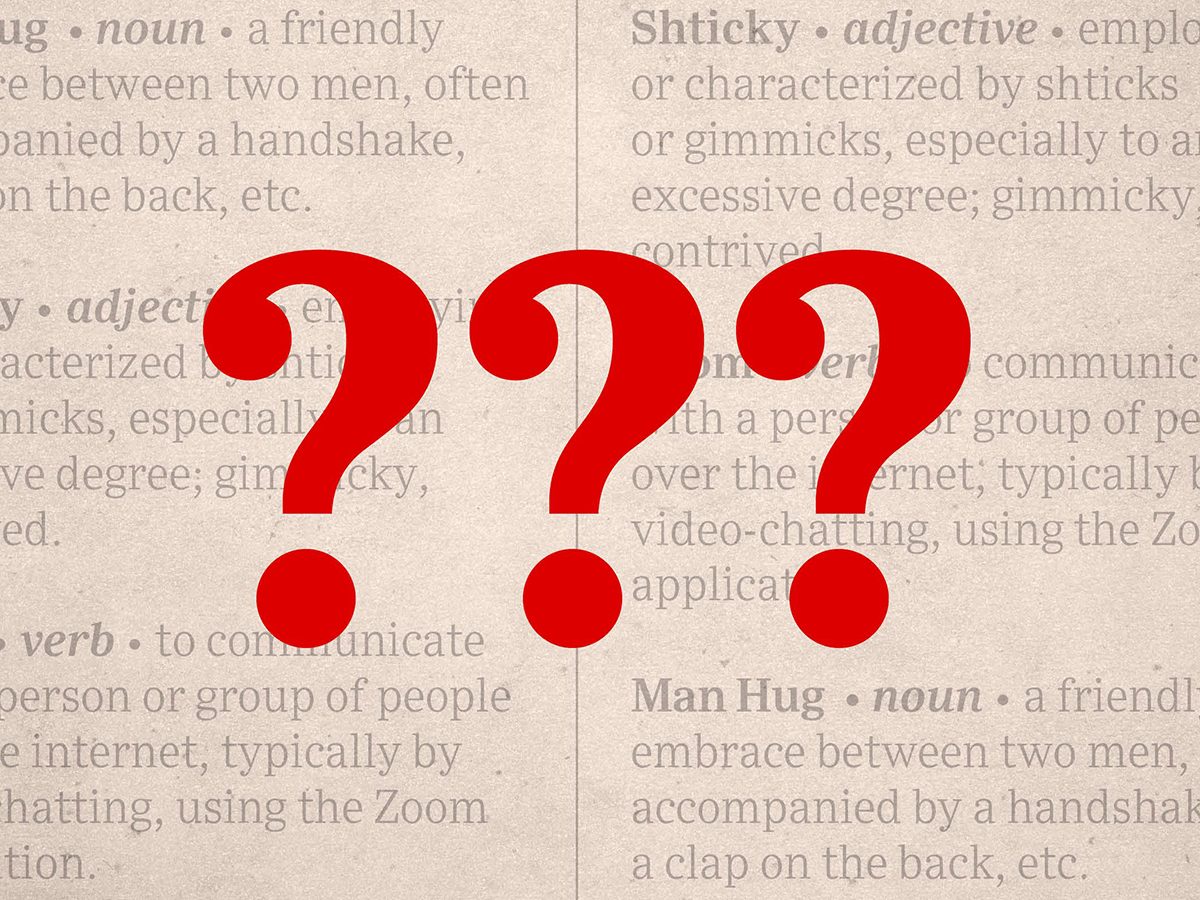 Funniest New Words Added to the Dictionary in 2020 Reader's Digest