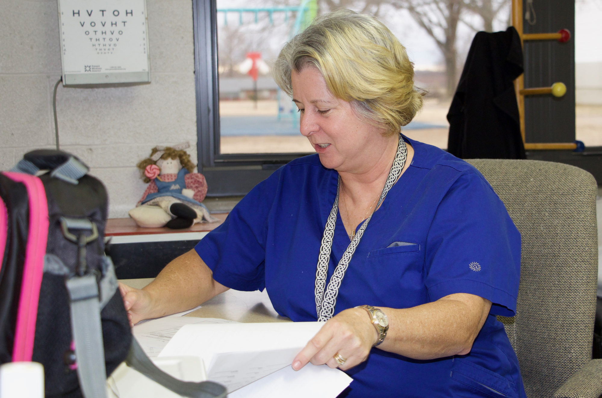 Schools have more sick kids, fewer nurses to care for them