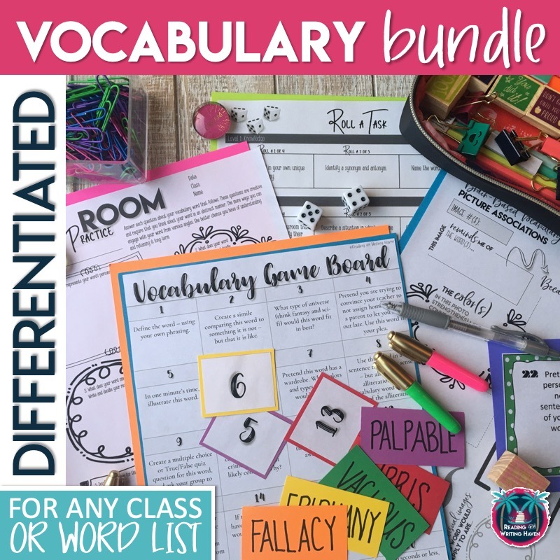 5 BrainBased Vocabulary Activities for the Secondary Classroom