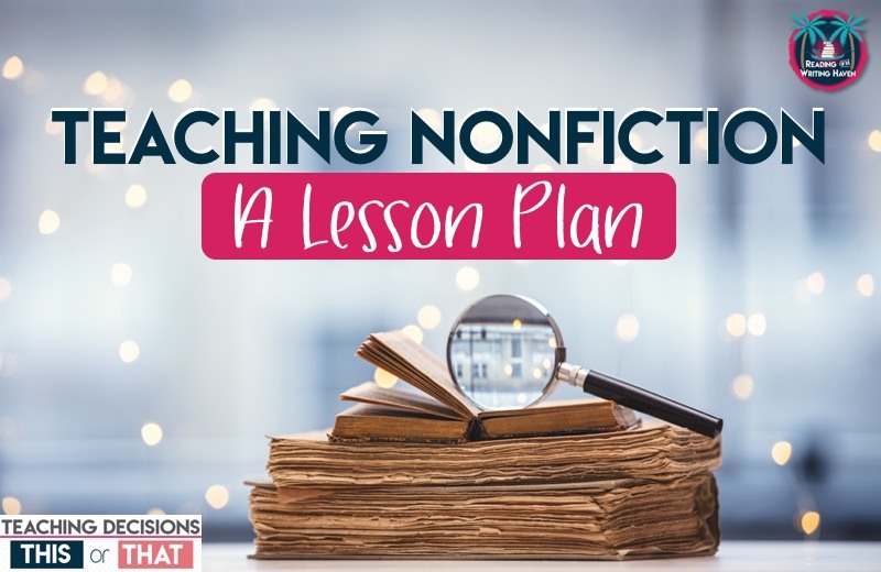 Nonfiction Reading Response Activities for Secondary | Reading and
