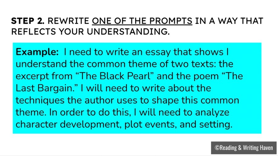 How to Tackle Test Prep Writing Prompts in 3 Easy Steps Reading and