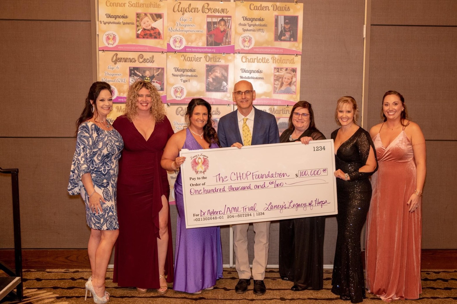 Laney's Legacy of Hope makes fifth grant for pediatric cancer research