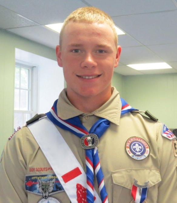 Two teens Eagle Scouts Reading Eagle(03)