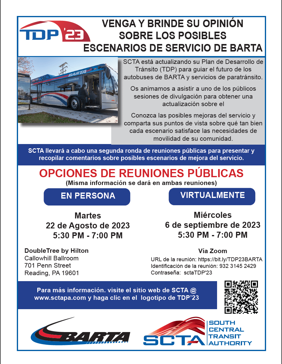 SCTA / BARTA Transit Development Plan