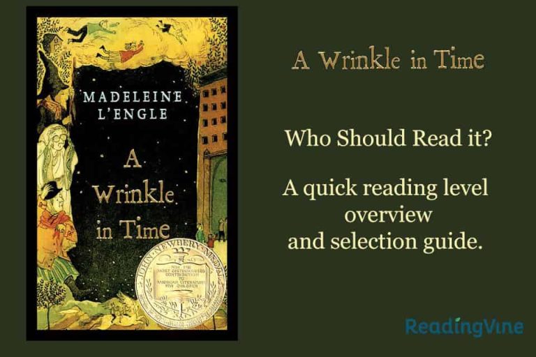 A Wrinkle in Time Reading Level ReadingVine