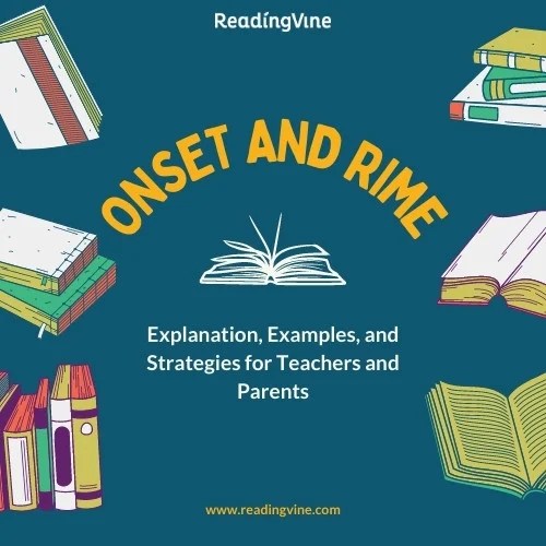 Onset and Rime ReadingVine