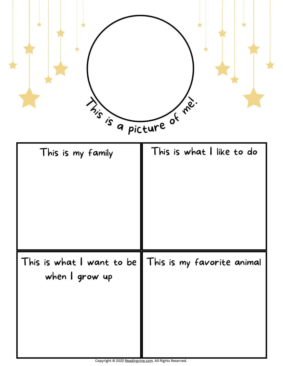 All About Me Worksheets Printable Templates All About Me Worksheets Printable Templates