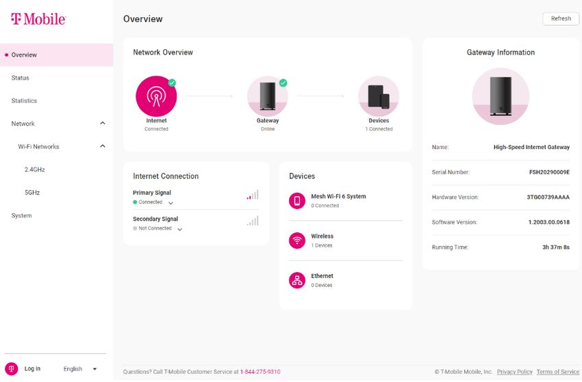 User Guide 5G2112WA HighSpeed Gateway TMobile