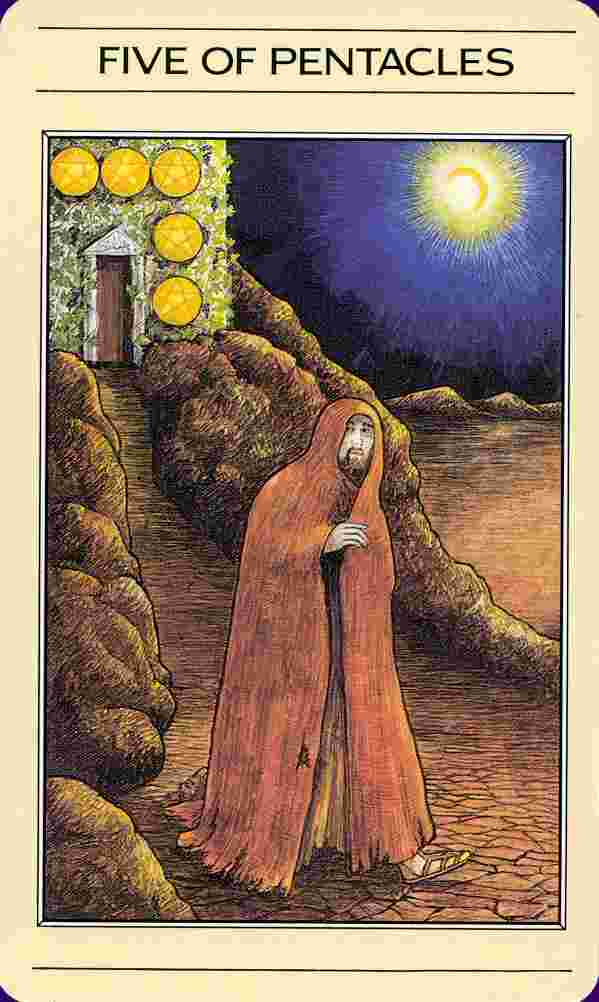 Five of Pentacles Tarot Card Meaning Learn to read