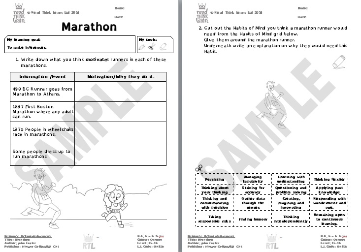 Marathon Read Think Learn