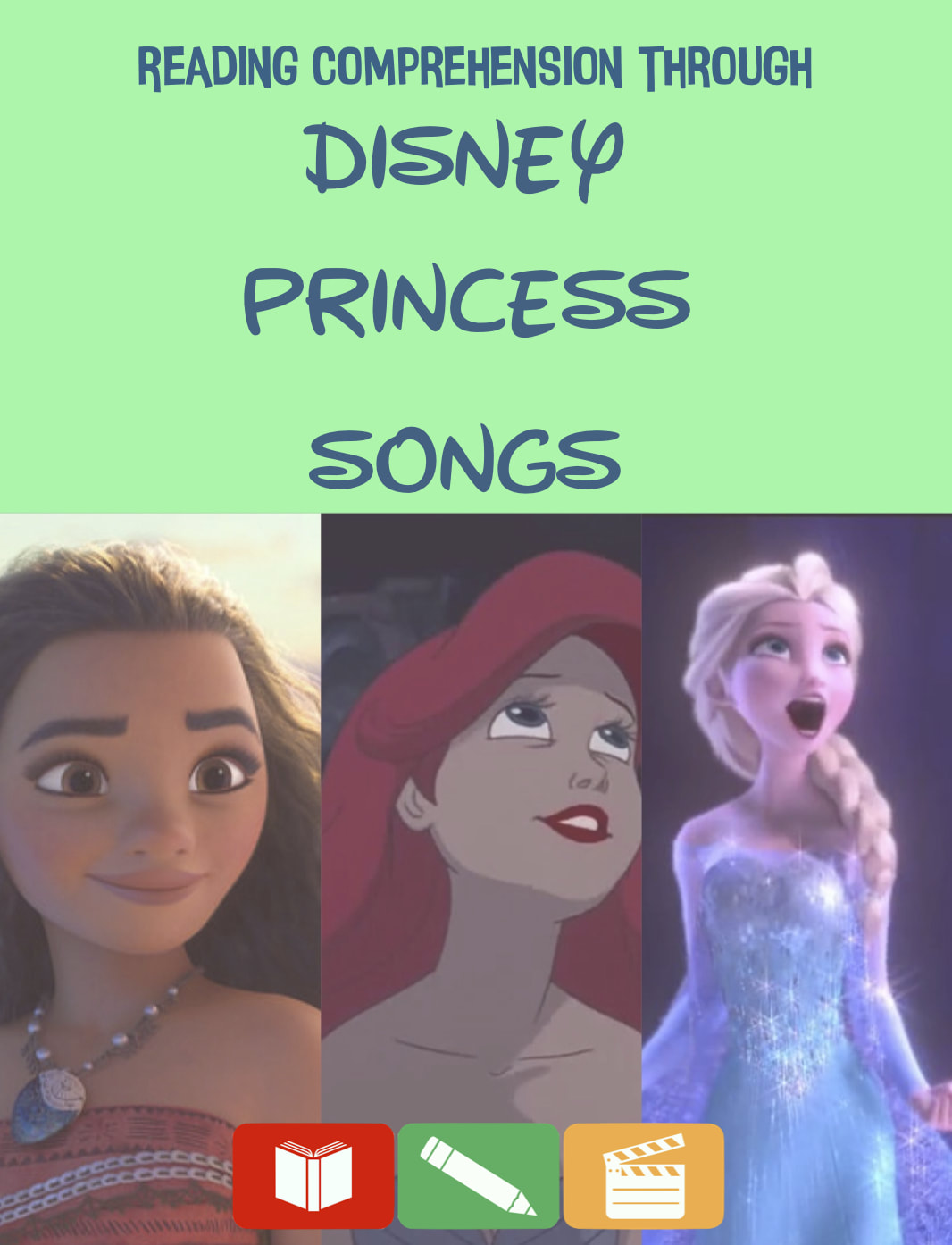Disney Princess Songs Comprehension Pack
