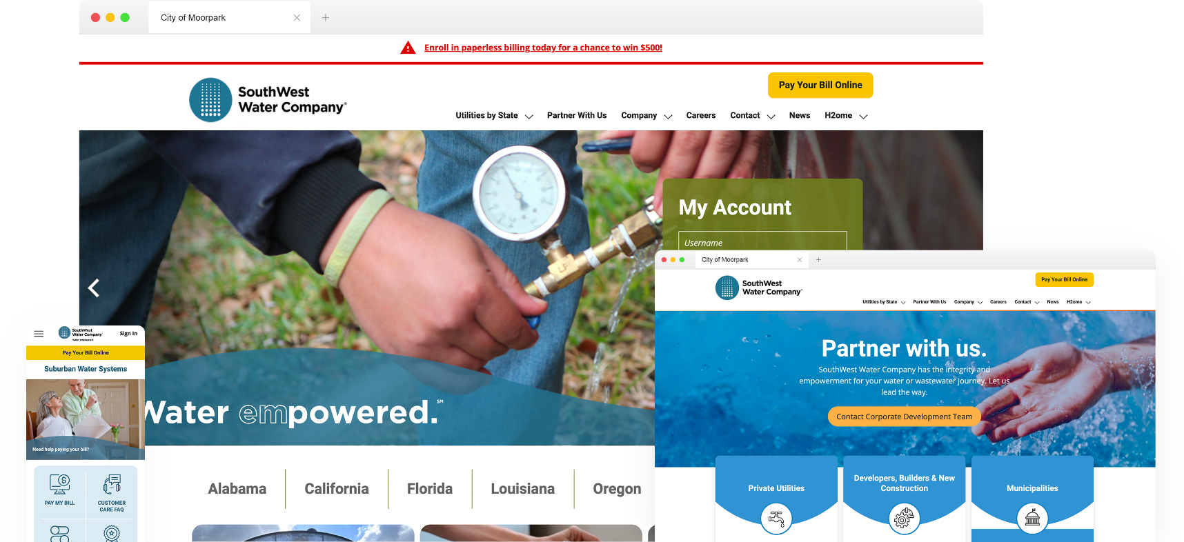 SouthWest Water Company Case Study Ready Artwork Digital Marketing