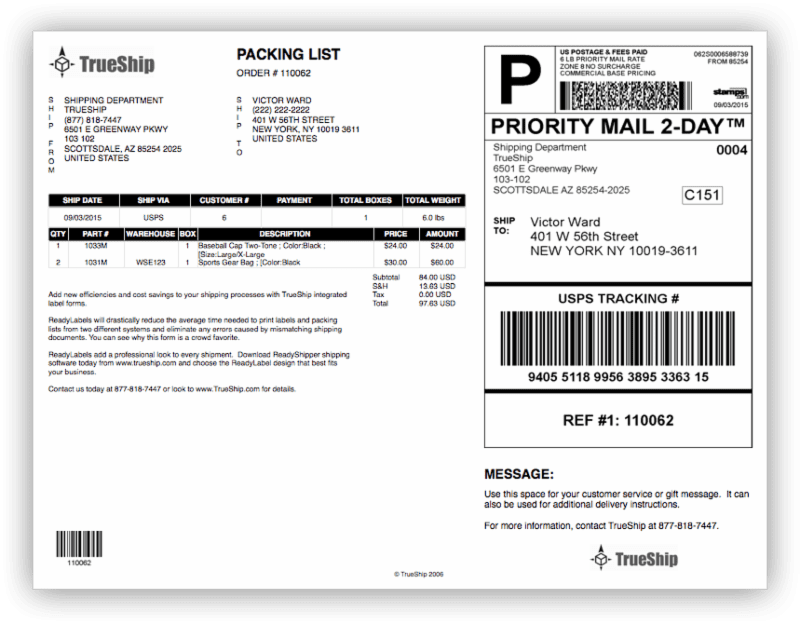 32 Packing Slip Vs Shipping Label Labels Design Ideas 2020