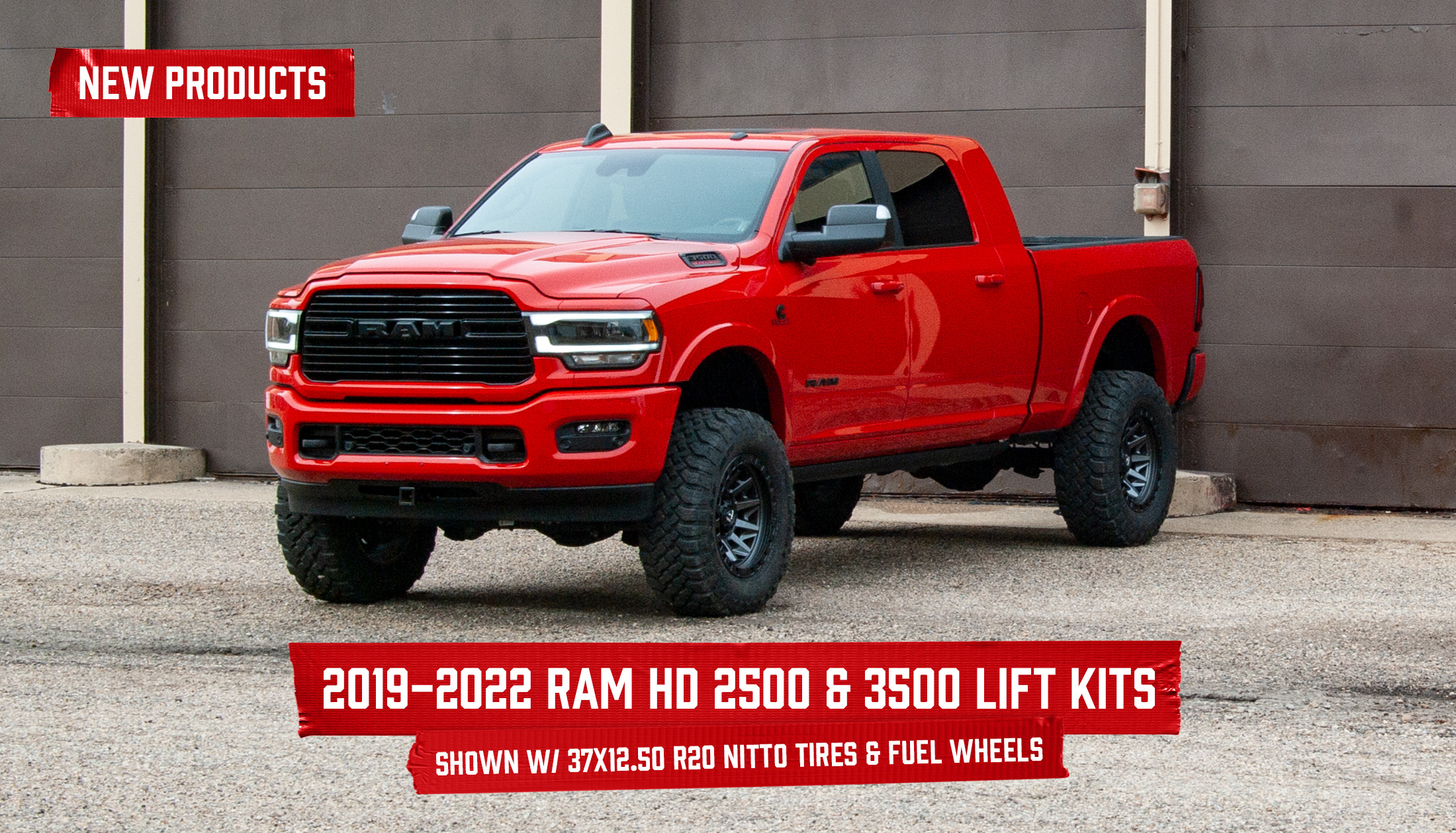 ReadyLIFT Now Shipping All-New Leveling and Lift Kits 2019-UP Ram 2500/
