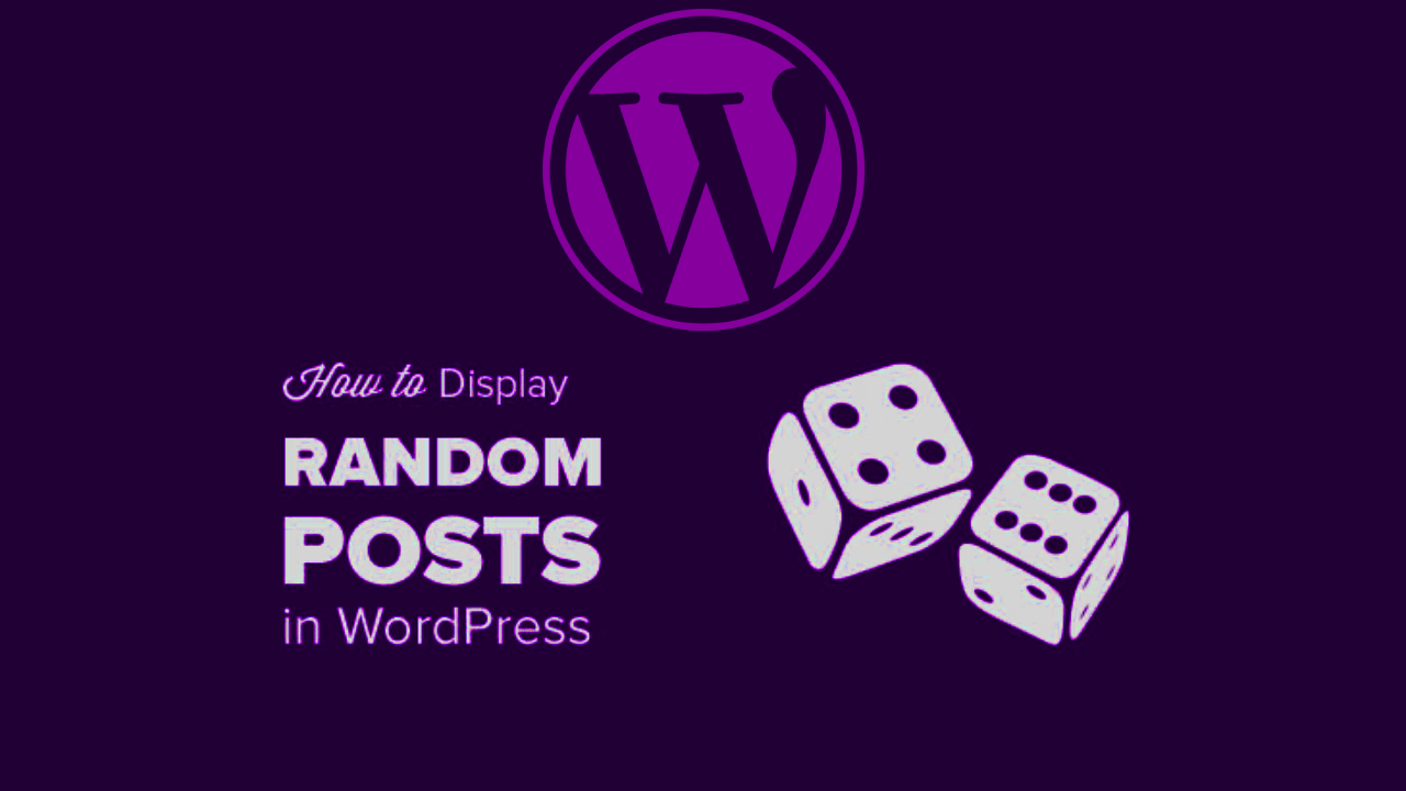How to show random posts in wordpress sidebar? ReadyMadeCode