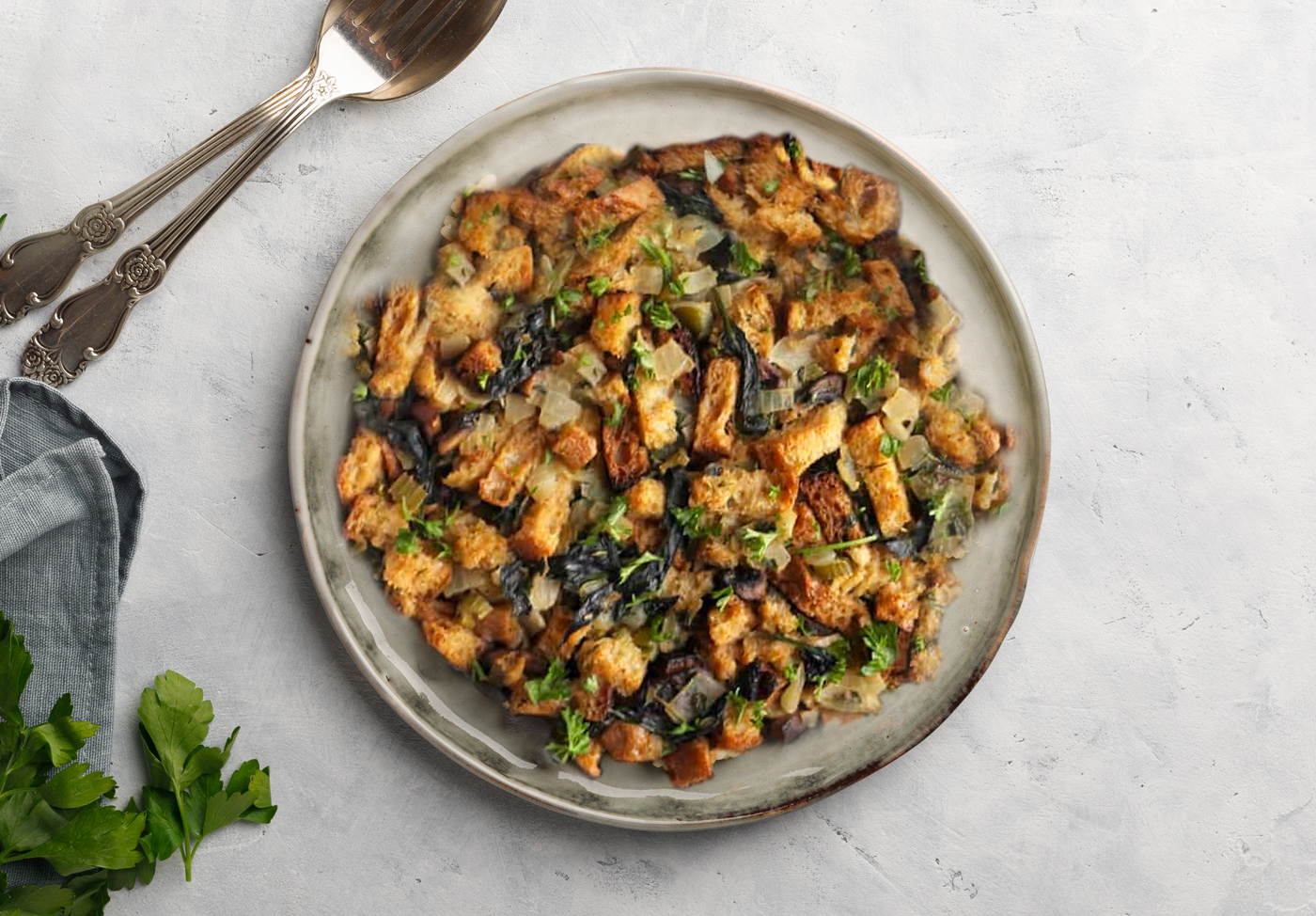 Savory Spinach Stuffing ReadyPac Life's better with Bistro